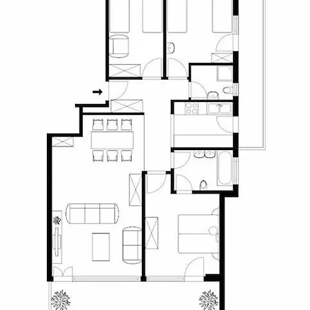 Apartment Zentral Gelegene Zermatt